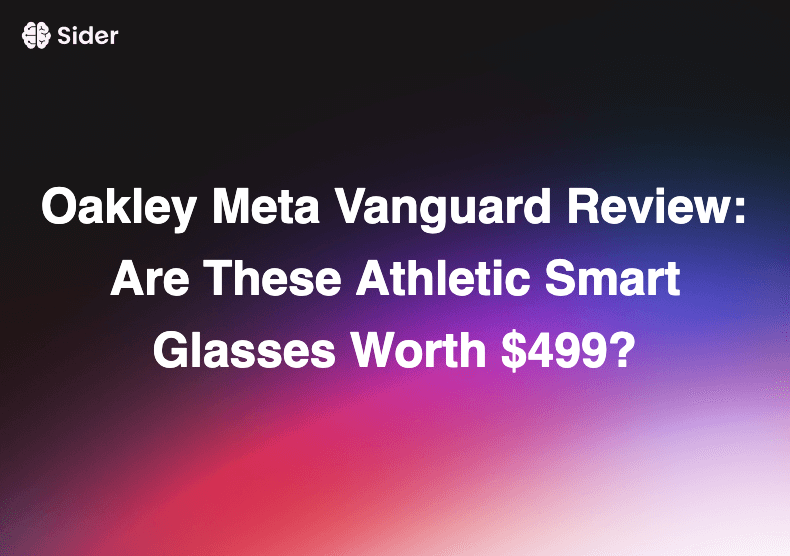 Oakley Meta Vanguard Review: Are These Athletic Smart Glasses Worth $499?