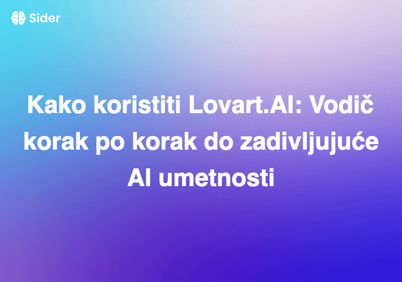Kako koristiti Lovart.AI: Vodič korak po korak do zadivljujuće AI umetnosti