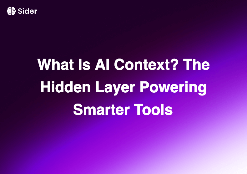 What Is AI Context? The Hidden Layer Powering Smarter Tools