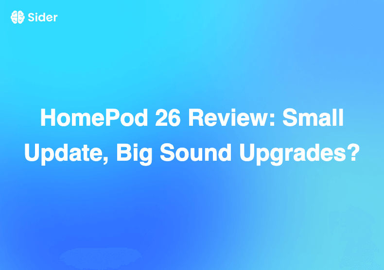 Κριτική HomePod 26: Μικρή Ενημέρωση, Μεγάλες Αναβαθμίσεις Ήχου;
