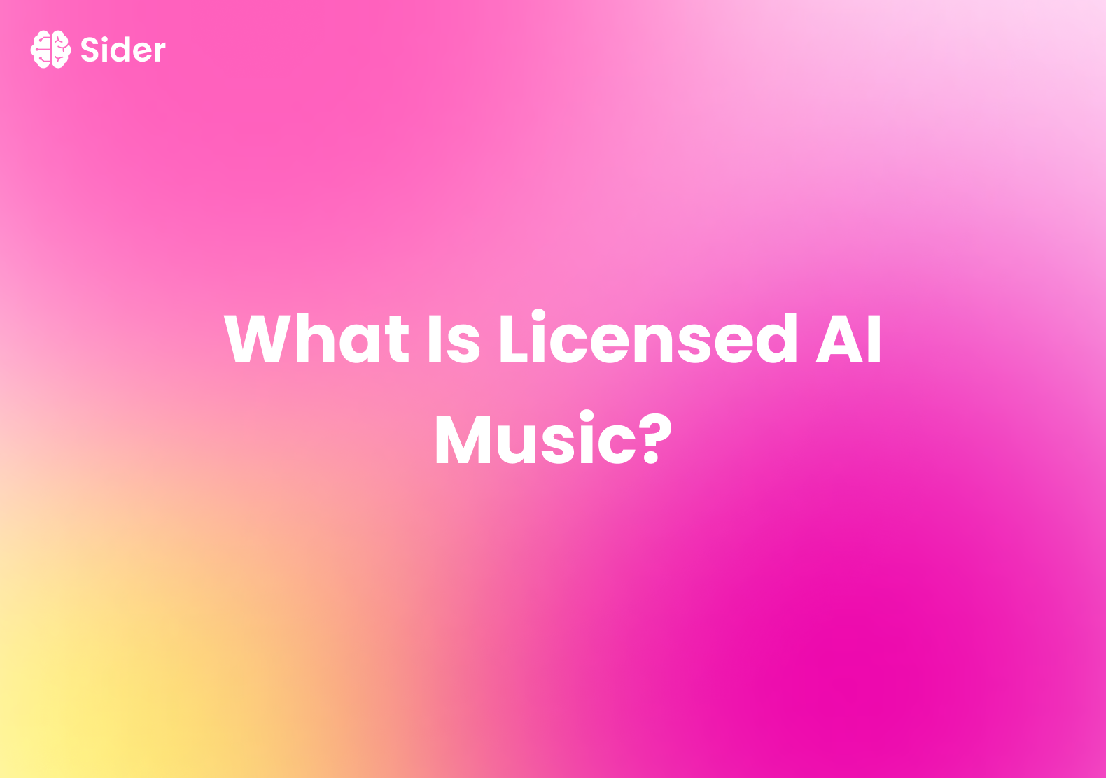 What Is Licensed AI Music? How to Navigate Legal Use and Monetization in 2025
