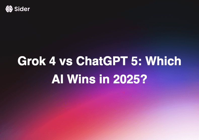 Grok 4 vs ChatGPT 5: Which AI Wins in 2025?