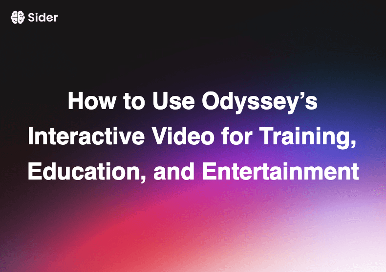 How to Use Odyssey’s Interactive Video for Training, Education, and Entertainment