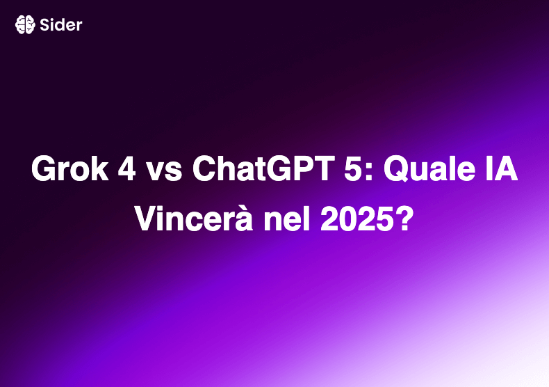 Grok 4 vs ChatGPT 5: Quale IA Vincerà nel 2025?