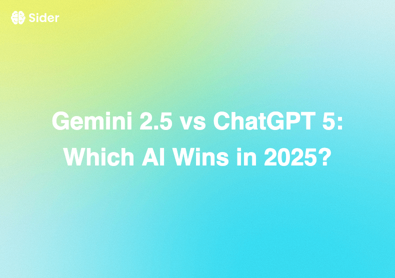 Gemini 2.5 vs ChatGPT 5: Which AI Wins in 2025?