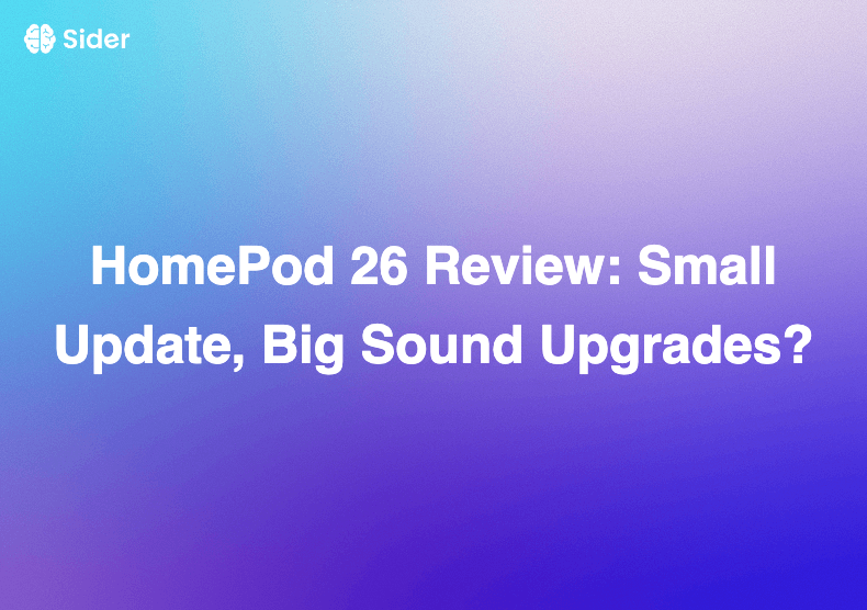 HomePod 26 Review: Small Update, Big Sound Upgrades?