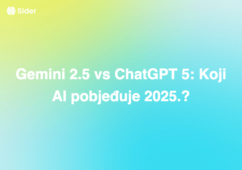 Gemini 2.5 vs ChatGPT 5: Koji AI pobjeđuje 2025.?