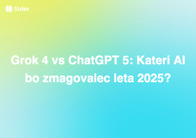 Grok 4 vs ChatGPT 5: Kateri AI bo zmagovalec leta 2025?