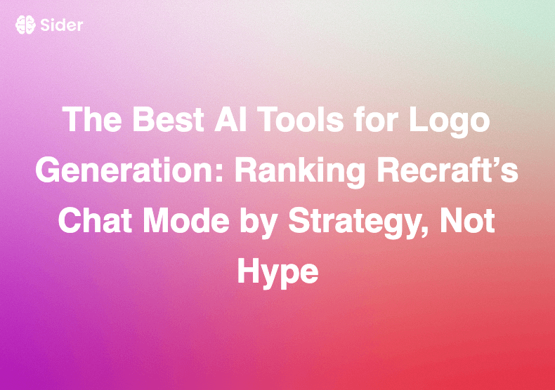 The Best AI Tools for Logo Generation: Ranking Recraft’s Chat Mode by Strategy, Not Hype