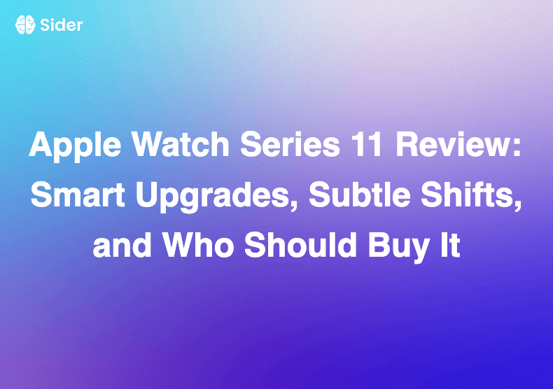 Apple Watch Series 11 Review: Smart Upgrades, Subtle Shifts, and Who Should Buy It