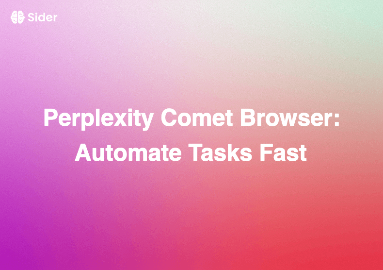 Perplexity Comet Browser: Automate Tasks Fast