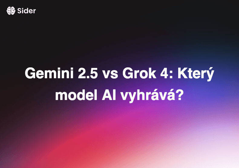Gemini 2.5 vs Grok 4: Který model AI vyhrává?