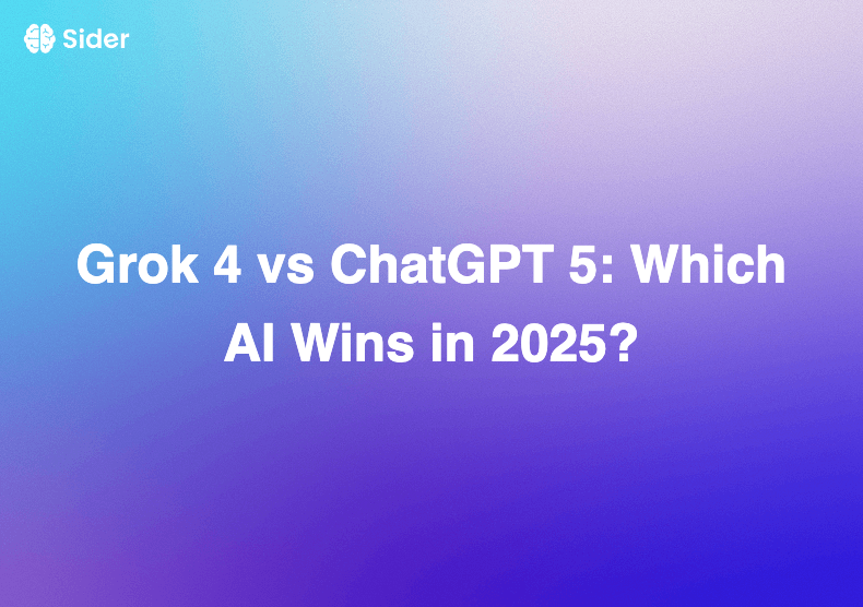 Grok 4 vs ChatGPT 5: Which AI Wins in 2025?