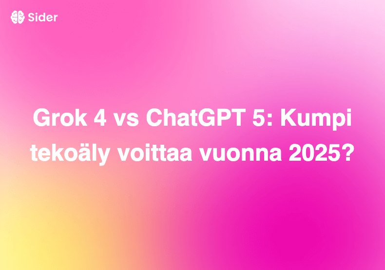 Grok 4 vs ChatGPT 5: Kumpi tekoäly voittaa vuonna 2025?