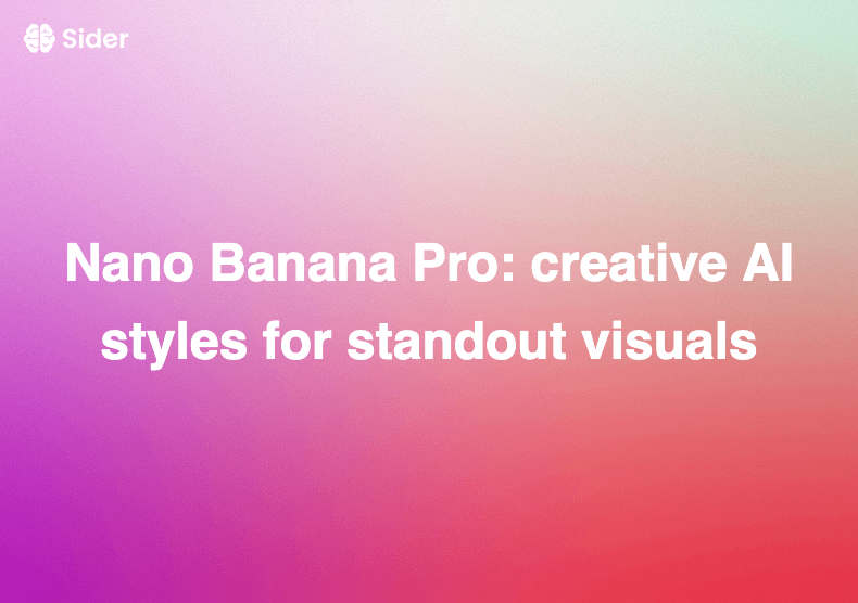 Nano Banana Pro: creative AI styles for standout visuals