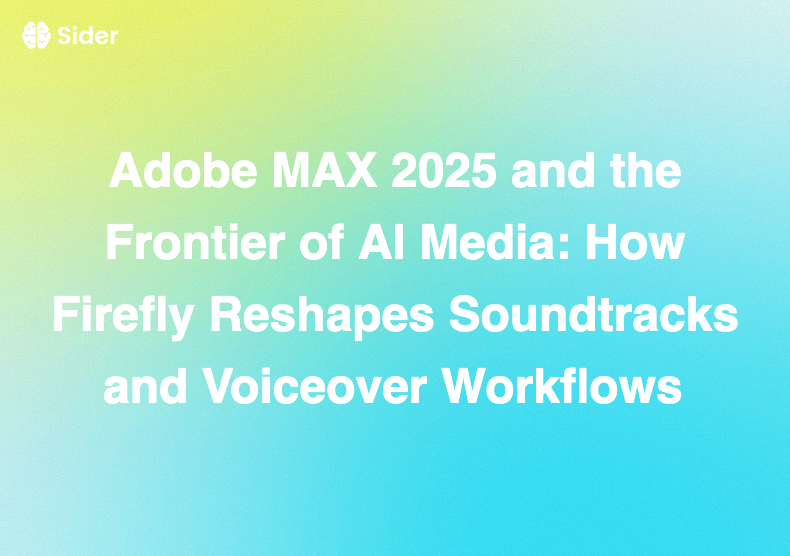 Adobe MAX 2025 and the Frontier of AI Media: How Firefly Reshapes Soundtracks and Voiceover Workflows