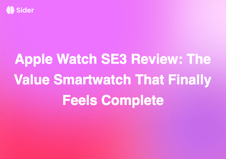 Apple Watch SE3 রিভিউ: অবশেষে একটি সম্পূর্ণ স্মার্টওয়াচ যা সাশ্রয়ী