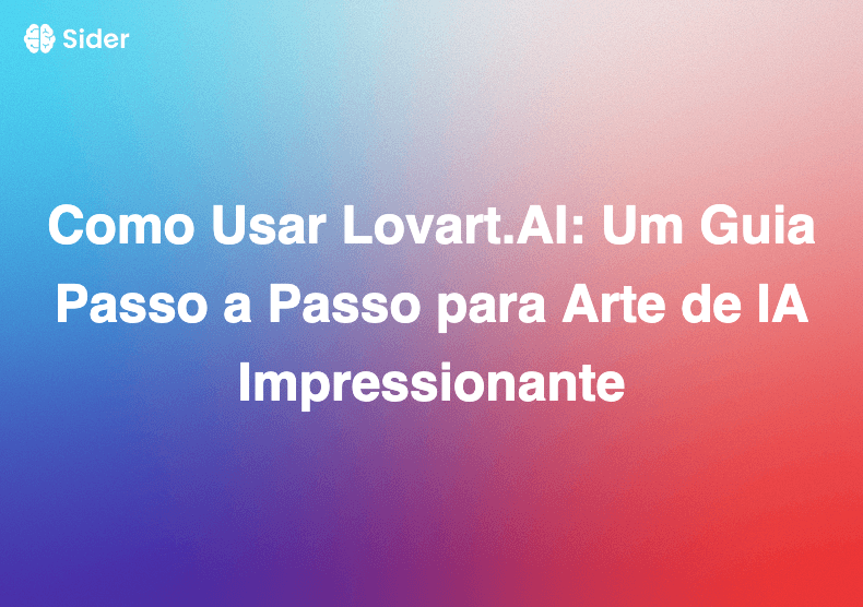 Como Usar Lovart.AI: Um Guia Passo a Passo para Arte de IA Impressionante