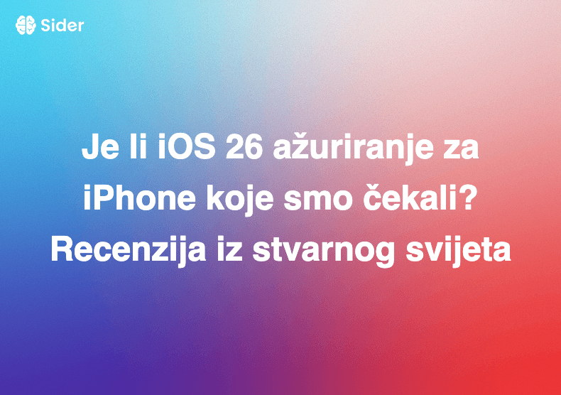Je li iOS 26 ažuriranje za iPhone koje smo čekali? Recenzija iz stvarnog svijeta