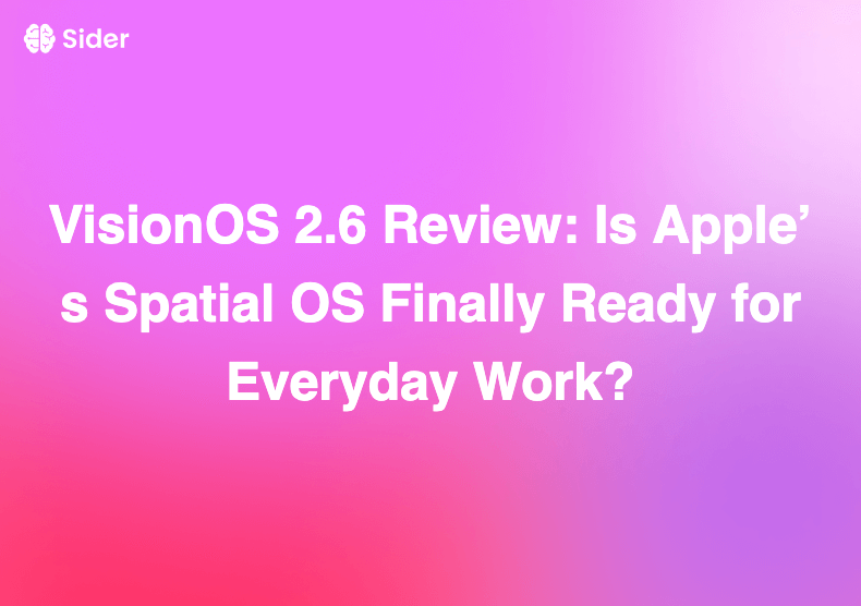 VisionOS 2.6 Review: Is Apple's Spatial OS Eindelijk Klaar voor Dagelijks Werk?