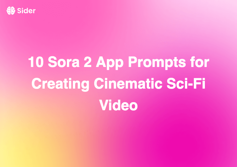 10 個用於創建電影級科幻影片的 Sora 2 應用提示