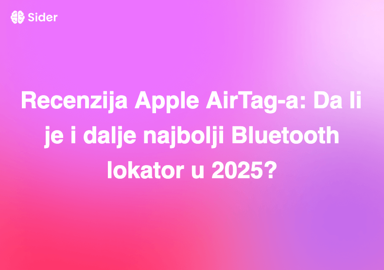 Recenzija Apple AirTag-a: Da li je i dalje najbolji Bluetooth lokator u 2025?