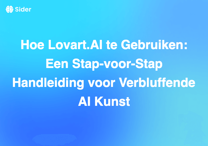 Hoe Lovart.AI te Gebruiken: Een Stap-voor-Stap Handleiding voor Verbluffende AI Kunst